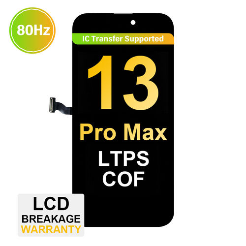 (MP+ COF) LTPS InCell LCD Assembly for iPhone 13 Pro Max - Black (80 Hz)