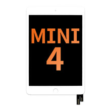 Load image into Gallery viewer, Aftermarket Pro LCD Assembly with Digitizer for iPad Mini 4 (Sleep + Wake Sensor Flex Pre-Installed) - White