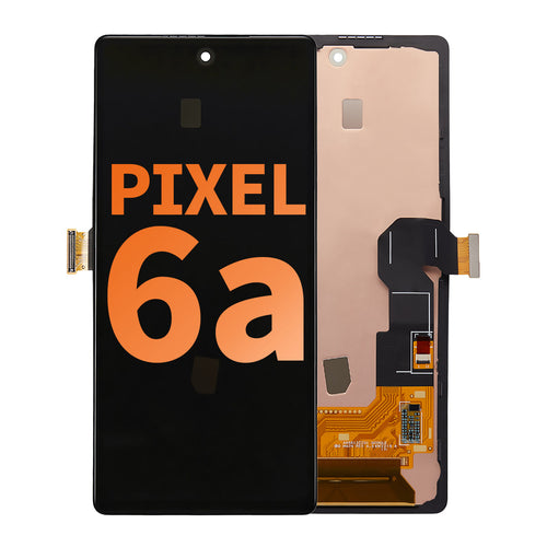 Aftermarket Pro OLED Assembly with Frame for Google Pixel 6a (Without Finger Print Sensor)