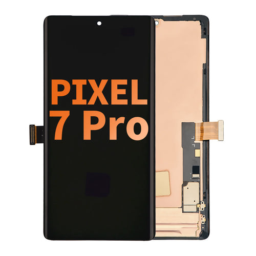Aftermarket Pro OLED Assembly with Frame for Google Pixel 7 Pro (Without Finger Print Sensor)