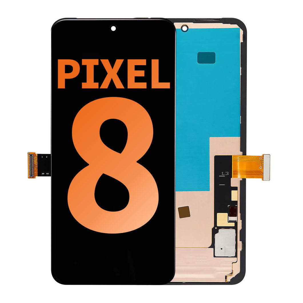 Aftermarket Pro OLED Assembly with Frame for Google Pixel 8 (Without Finger Print Sensor)