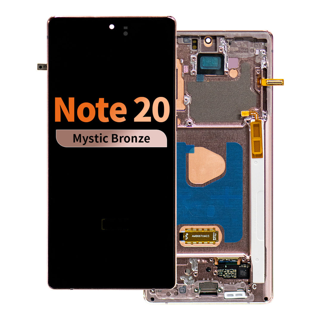 Aftermarket Pro OLED Assembly with Frame for Samsung Galaxy Note 20 (6.7