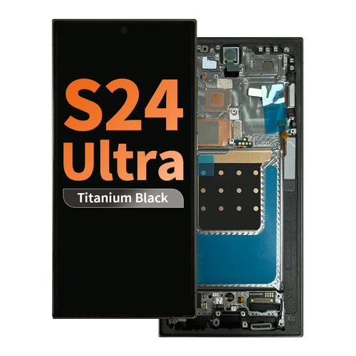 Aftermarket Pro OLED Assembly with Frame for Samsung Galaxy S24 Ultra (6.78