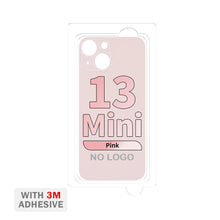 Load image into Gallery viewer, Back Cover Glass with Adhesive for iPhone 13 Mini (No Logo &amp; Big Camera Hole) - Pink