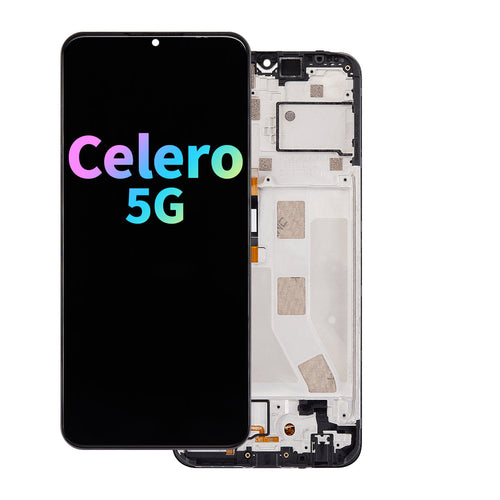 FOG LCD Assembly with Frame for Boost Mobile Celero 5G