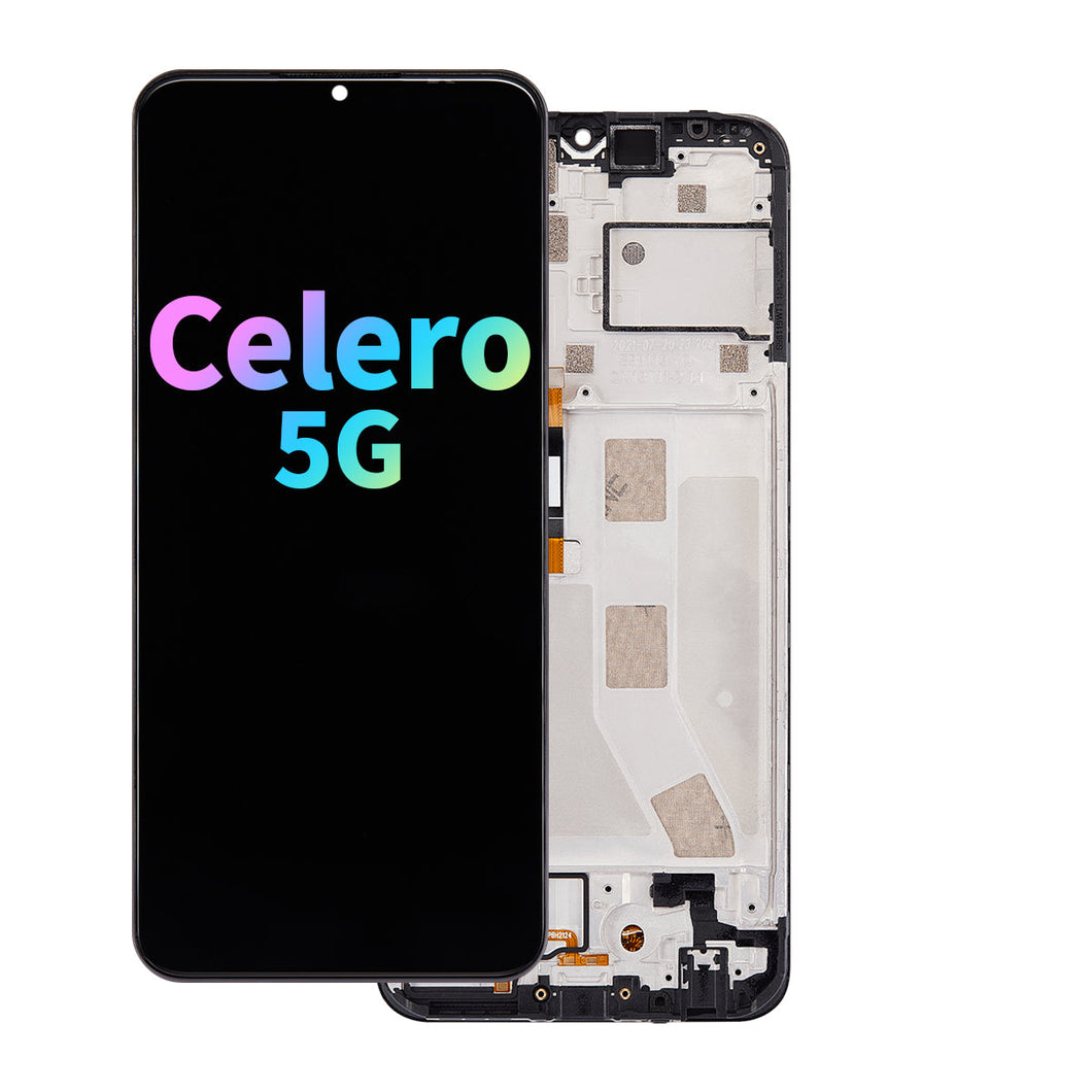 FOG LCD Assembly with Frame for Boost Mobile Celero 5G
