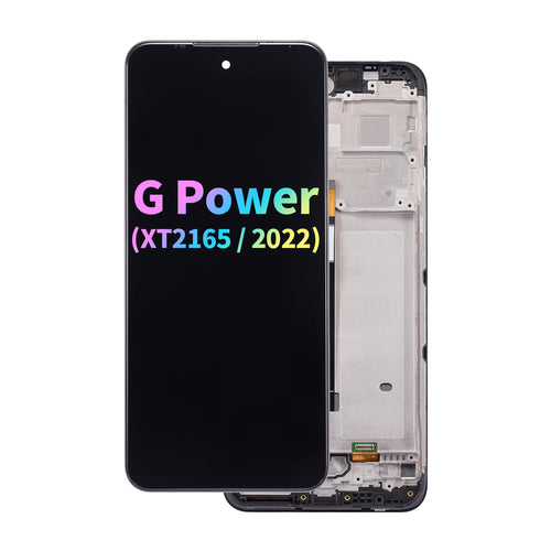 FOG LCD Assembly with Frame for Moto G Power (XT2165 / 2022)
