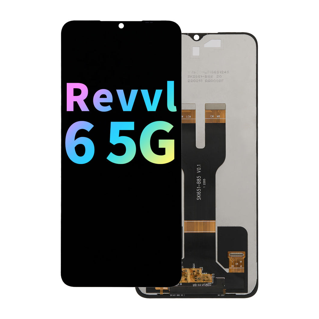 FOG LCD Assembly without Frame for T-Mobile Revvl 6 5G / 6x 5G / Cricket Icon 4