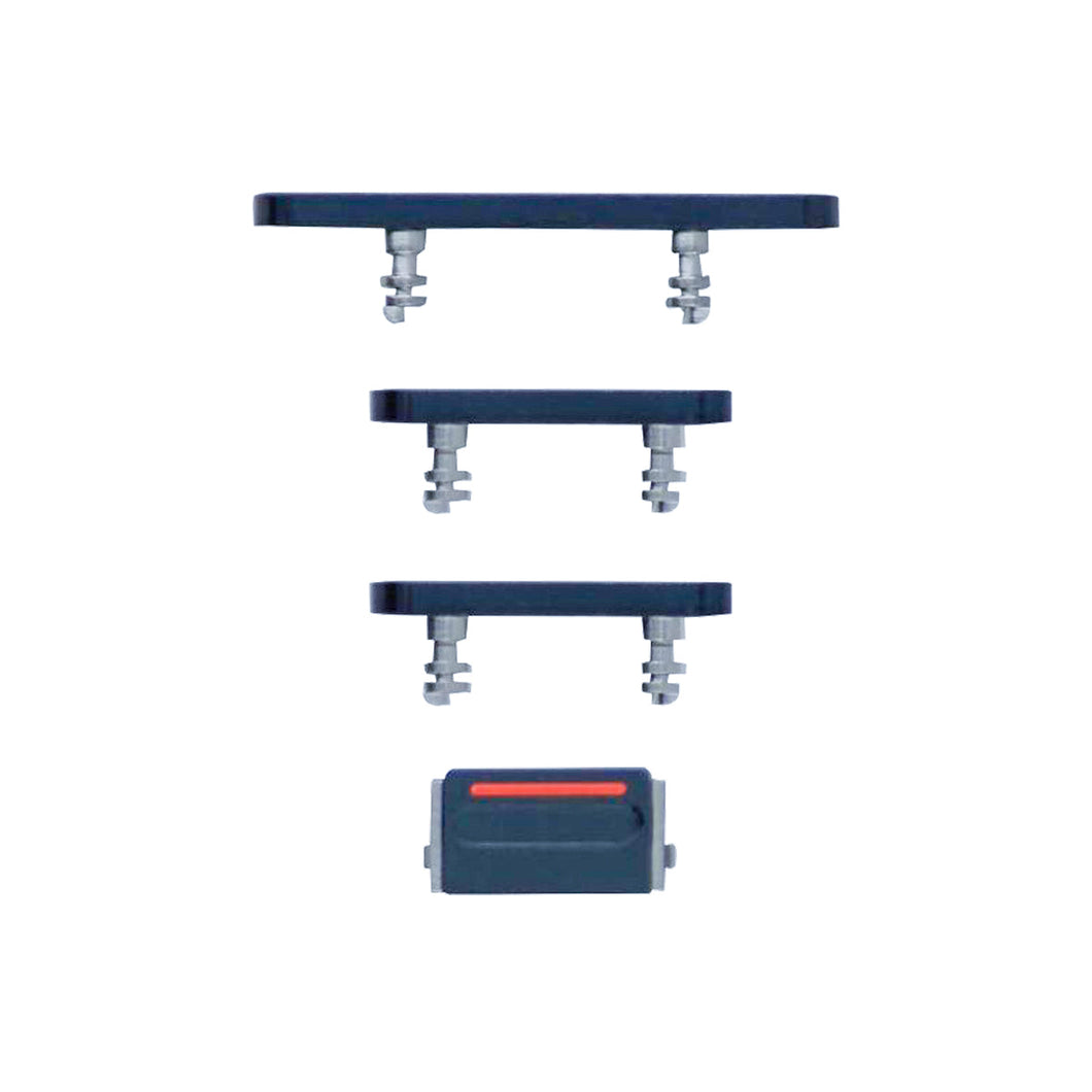 Hard Buttons (Power + Volume + Switch) for iPhone 12 Pro / 12 Pro Max - Pacific Blue