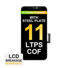 Load image into Gallery viewer, (MP+ COF) LTPS InCell LCD Assembly with COF Technology for iPhone 11 - Black (Steel Plate Pre-installed)