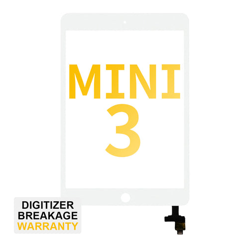 MP+ Digitizer with IC Chip for iPad Mini 3 - White