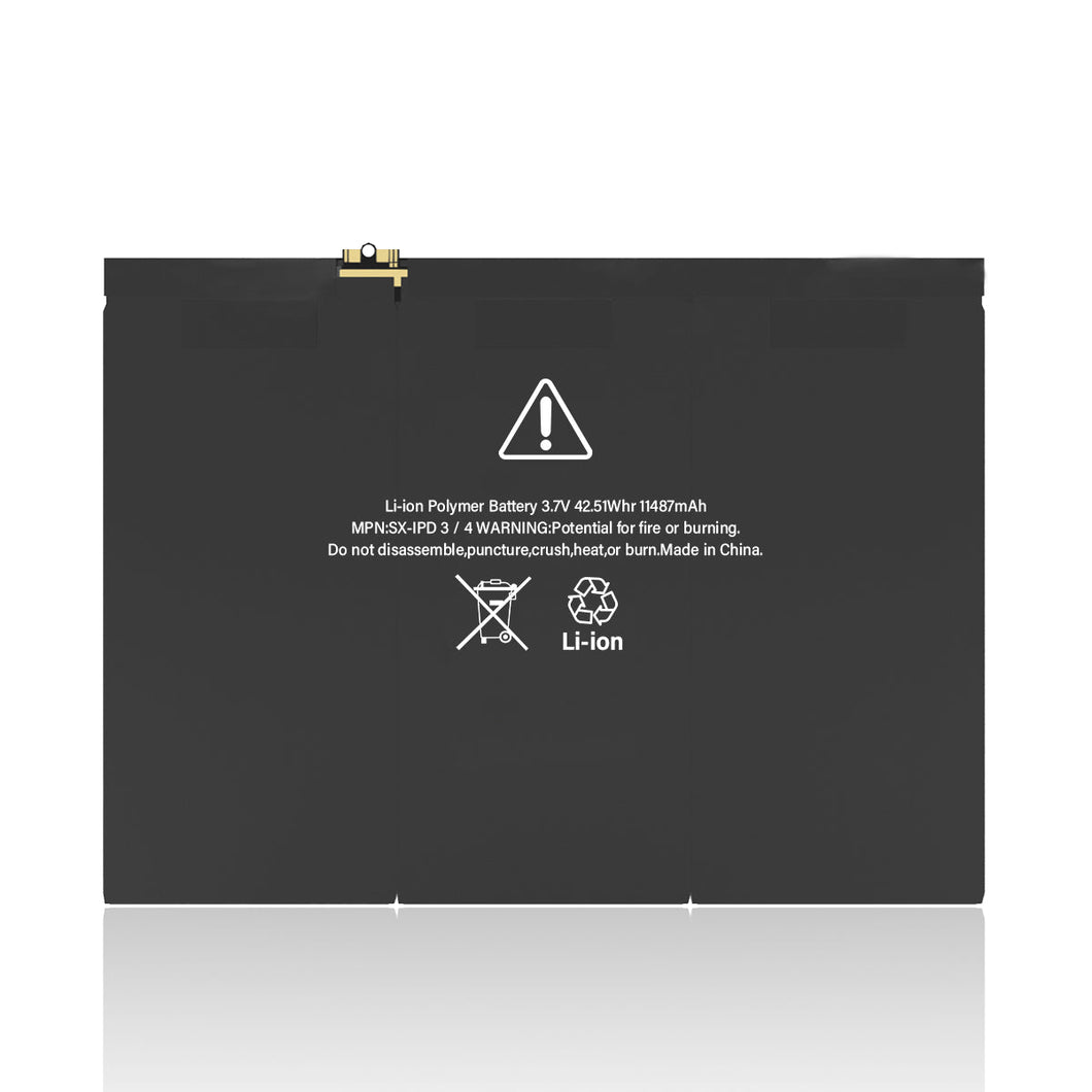 MP+ Performance Replacement Battery for iPad 3 / iPad 4