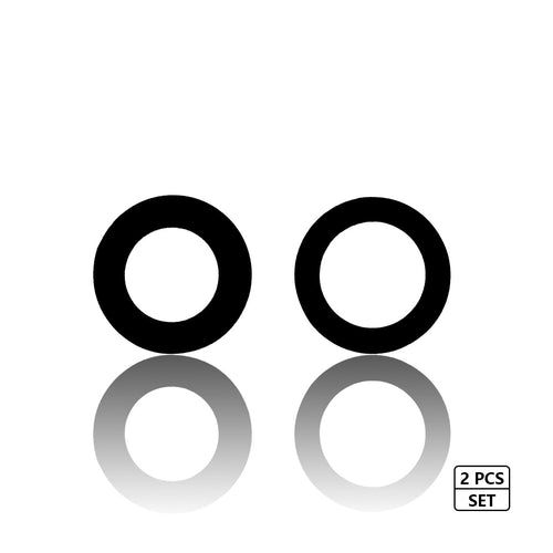 Premium Back Camera Lens Glass Only with Adhesive for iPhone 13 Mini / 13 (2 pcs Set) (Real Sapphire)