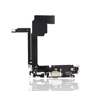 Premium Charging Port Flex Cable for iPhone 15 Pro Max - Natural Titanium