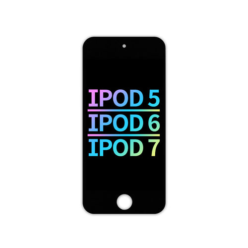 Refurbished LCD Assembly for iPod Touch 5 / iPod Touch 6 / iPod Touch 7 - Black