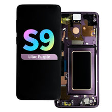Load image into Gallery viewer, Refurbished OLED Assembly with Frame for Samsung Galaxy S9 - Lilac Purple