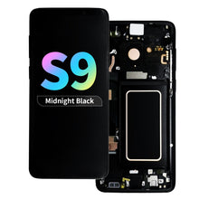 Load image into Gallery viewer, Refurbished OLED Assembly with Frame for Samsung Galaxy S9 - Midnight Black