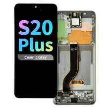 Load image into Gallery viewer, Refurbished OLED Assembly with Frame for Samsung Galaxy S20 Plus - Cosmic Gray