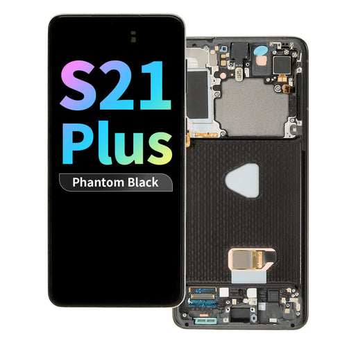 Refurbished OLED Assembly with Frame for Samsung Galaxy S21 Plus - Phantom Black