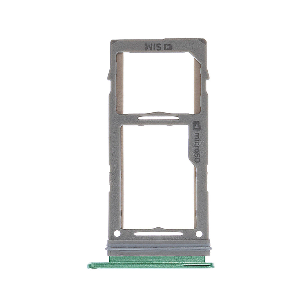 Single Sim Card Tray for Samsung Galaxy S10 / S10 Plus / S10e - Prism Green