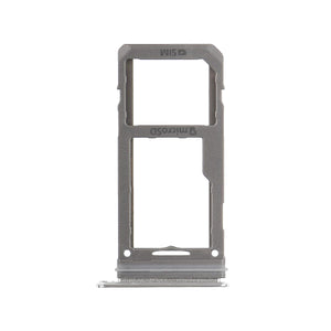 Single Sim Card Tray for Samsung Galaxy S8 / S8 Plus - Arctic Silver