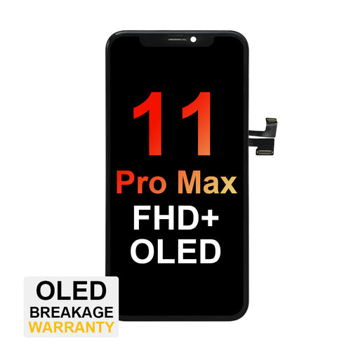 (VX) FHD+ OLED Assembly for iPhone 11 Pro Max - Black (Top Quality)